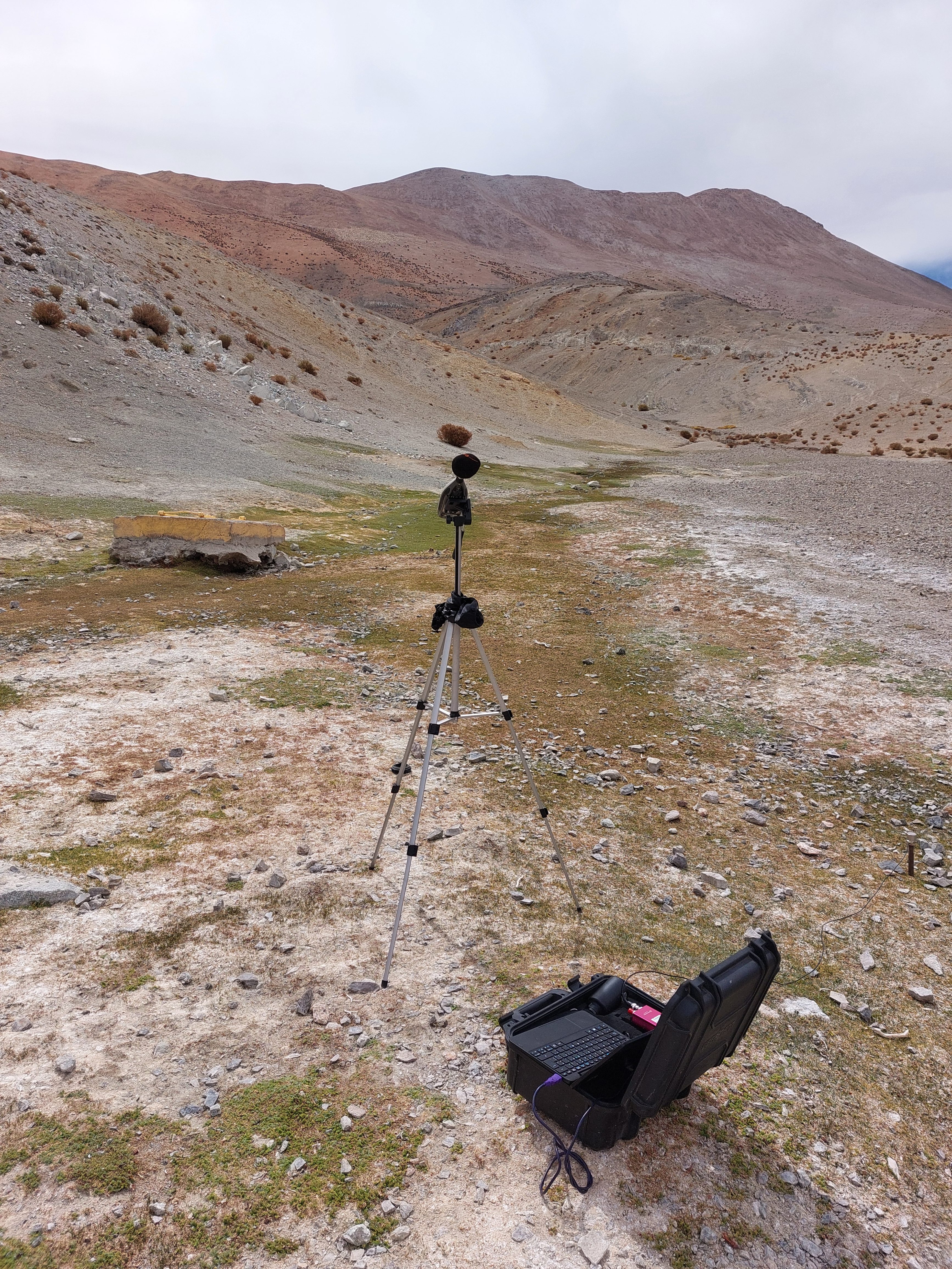 mediciones de ruido y vibraciones en exploración minera